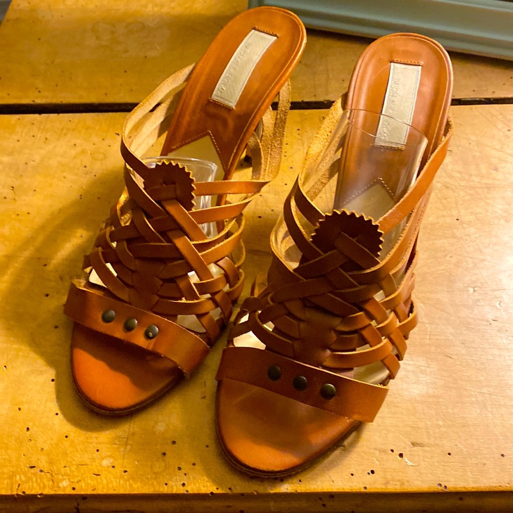 Barely Worn Michael Kors Heel Slides - image 1